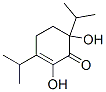 2-Cyclohexen-1-one, 2,6-dihydroxy-3,6-bis(1-methylethyl)- (9CI) Structure