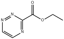 ETHYL 1,2,4-TRIAZINE-3-CARBOXYLATE Struktur