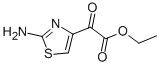2-(2-アミノ-4-チアゾリル)-2-オキソ酢酸エチル 化学構造式