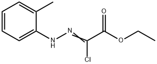 ETHYL 2-CHLORO-2-[2-(2-METHYLPHENYL)HYDRAZONO]-ACETATE Struktur