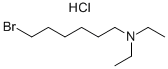 (6-BROMOHEXYL) DIETHYLAMINE HYDROCHLORIDE,64993-14-2,结构式