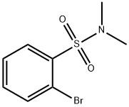 N,N-二甲基-2-溴苯磺酰胺,65000-13-7,结构式
