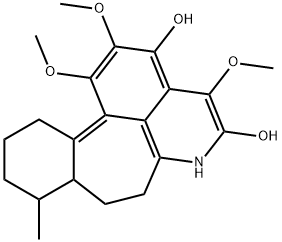 4,5,6,6a,7,8-Hexahydro-1,10,11-trimethoxy-6-methylbenzo[6,7]cyclohept[1,2,3-ij]isoquinoline-2,12-diol Structure