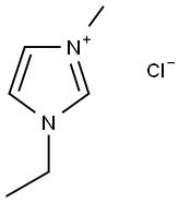 1-Ethyl-3-methylimidazolium chloride Struktur