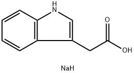 INDOLE-3-ACETIC ACID Struktur