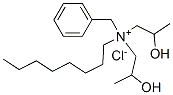 benzylbis(2-hydroxypropyl)octylammonium chloride,65059-93-0,结构式