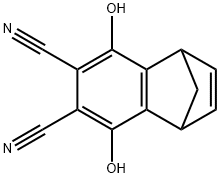 1,4-Methanonaphthalene-6,7-dicarbonitrile, 1,4-dihydro-5,8-dihydroxy- (9CI) Structure