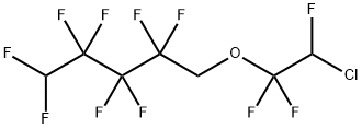 1,1,2-Trifluoro-2-chloroethyl-2,2,3,3,4,4,5,5-octafluoropentyl ether,65064-84-8,结构式