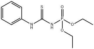 1-diethoxyphosphoryl-3-phenyl-thiourea,65088-78-0,结构式