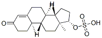 17-硫酸睾酮,651-45-6,结构式