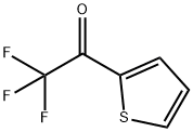 2,2,2-トリフルオロ-1-(チオフェン-2-イル)エタノン 化学構造式