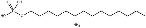 diammonium tetradecyl phosphate Structure
