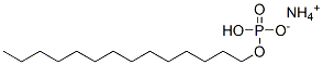 ammonium tetradecyl hydrogen phosphate Structure