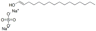 ALPHA-SULFO-OMEGA-(HEXADECENYLOXY)POLY(OXY-1,2-ETHANEDIYL), SODIUM SALT Structure