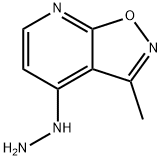 Isoxazolo[5,4-b]pyridine, 4-hydrazino-3-methyl- (9CI),651054-75-0,结构式