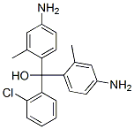 4,4'-diamino-2''-chloro-2,2'-dimethyltrityl alcohol,65122-41-0,结构式
