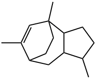 1,2,3,3a,4,7,8,8a-Octahydro-1,4,6-trimethyl-4,7-ethanoazulene Structure