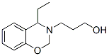 2H-1,3-Benzoxazine-3(4H)-propanol,4-ethyl-,(+)-(9CI),651305-04-3,结构式