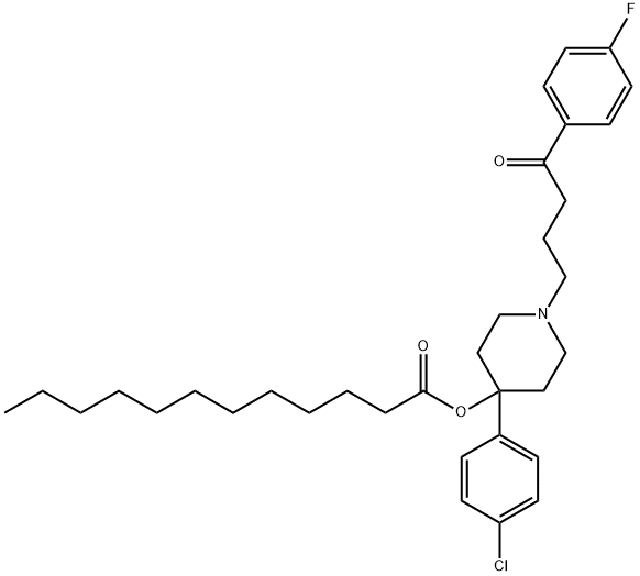 Haloperidol Lauroate Structure