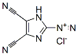 4,5-dicyano-1H-imidazole-2-diazonium chloride Struktur