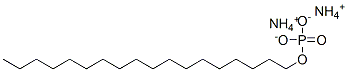 diammonium octadecyl phosphate Structure