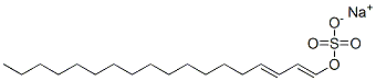 sodium octadecadienyl sulphate Structure