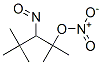 1,1,3,3-tetramethyl-2-nitrosobutyl nitrate Structure