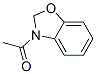 Benzoxazole, 3-acetyl-2,3-dihydro- (9CI),65156-74-3,结构式