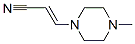 2-Propenenitrile,3-(4-methyl-1-piperazinyl)-,(E)-(9CI)|