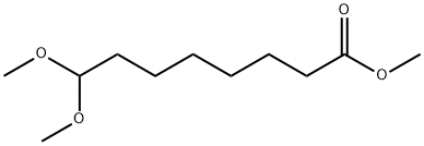 Octanoic acid, 6,6-dimethoxy-, methyl ester 化学構造式