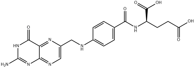 D-叶酸, 65165-91-5, 结构式