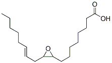 9,10-epoxy-12-octadecenoic acid Structure