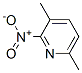 Pyridine,  3,6-dimethyl-2-nitro- Struktur