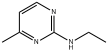 2-Pyrimidinamine, N-ethyl-4-methyl- (9CI) 化学構造式