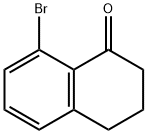 8-BROMO-3,4-DIHYDRO-2H-NAPHTHALEN-1-ONE Struktur
