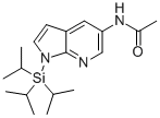 651744-46-6 Acetamide, N-[1-[tris(1-methylethyl)silyl]-1H-pyrrolo[2,3-b]pyridin-5-yl]-