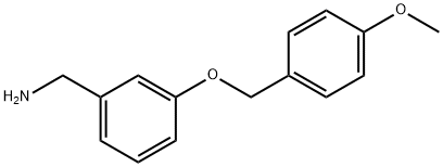 3-(4-Methoxy-benzyloxy)-benzylamine Structure