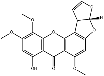 5,6-dimethoxysterigmatocystin 结构式