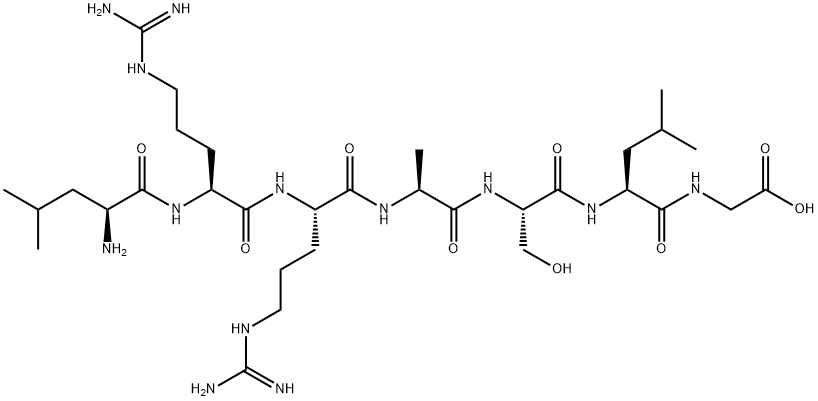 肯普肽,65189-71-1,结构式