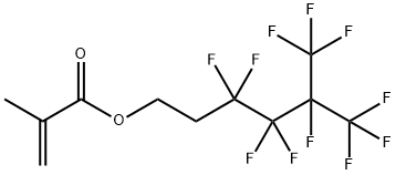 3,3,4,4,5,6,6,6-八氟-5-三氟甲基己基马来酸酯 结构式