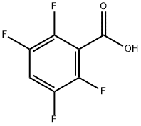 2,3,5,6-四氟苯甲酸,652-18-6,结构式