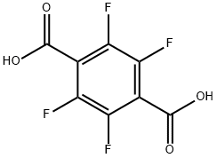 Tetrafluoroterephthalic acid Struktur