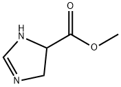 1H-Imidazole-4-carboxylic acid, 4,5-dihydro-, methyl ester (9CI) 化学構造式