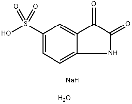 ISATIN-5-SULFONIC ACID SODIUM SALT DIHYDRATE Structure