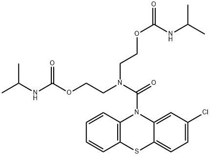 Bis(1-methylethylcarbamic acid)2,2'-(2-chloro-10H-phenothiazin-10-ylcarbonylimino)diethyl ester|