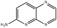 ピリド[2,3-B]ピラジン-6-アミン 化学構造式