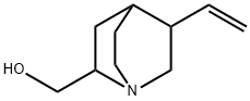 (2S,5R)-(+)-5-VINYL-2-QUINUCLIDINE-METHANOL, 96 Struktur