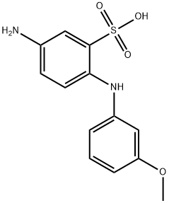 4-amino-3'-methoxydiphenylamine-2-sulfonic acid