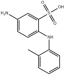 2-(2-methylanilino)-5-aminobenzenesulfonic acid|
