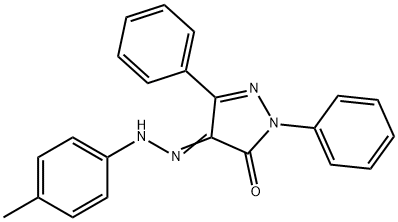 1,3-diphenyl-1H-pyrazole-4,5-dione 4-[(4-methylphenyl)hydrazone]|